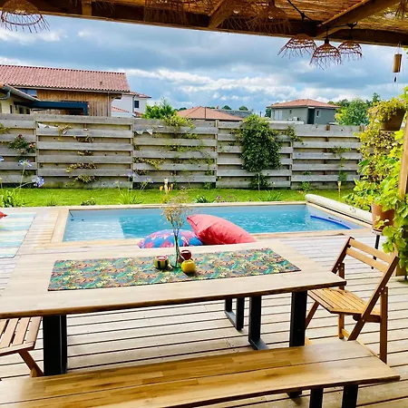 D'exception Avec Piscine Chauffee Et Standing Dom wakacyjny Seignosse